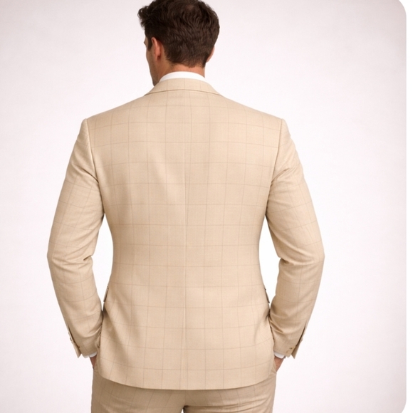 Bill Blass | Vintage Single Breasted Wool Blazer - Picture 2 of 8